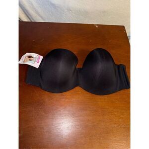 NWT Maidenform padded full coverages strapless bra size 42C